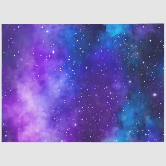 Farbiges Galaxy Art Tissue Paper Seidenpapier (Vorderseite)
