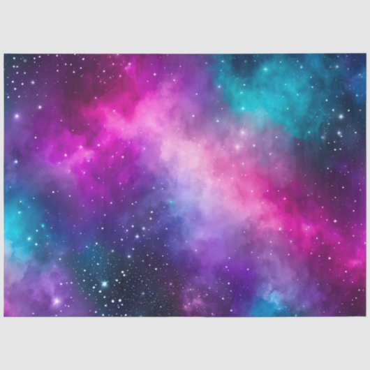 Farbiges Galaxy Art Tissue Paper Seidenpapier (Vorderseite)