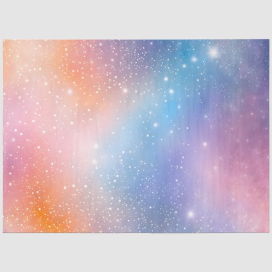Farbiges Galaxy Art Tissue Paper Seidenpapier (Vorderseite)