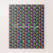 Farbiges Gebäude blockiert Thunder_Cove 3-D Puzzle (Vertikal)