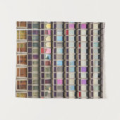 Farbiges Gebäude Wandteppich (Vorderseite (Horizontal))