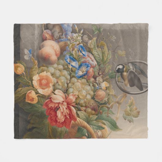 Farbiges Gemüse Fleecedecke (Vorderseite (Horizontal))