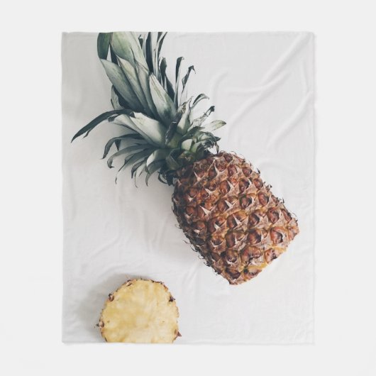 Farbiges Gemüse Fleecedecke (Vorderseite)