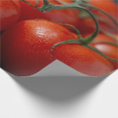 Farbiges Gemüse Geschenkpapier (Ecke)