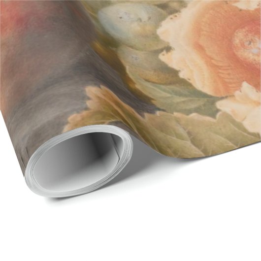 Farbiges Gemüse Geschenkpapier (Rolleneckpunkt)