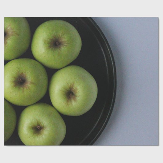 Farbiges Gemüse Geschenkpapier (Flach)