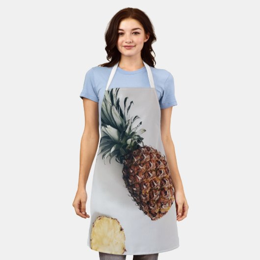 Farbiges Gemüse Schürze (Getragen)