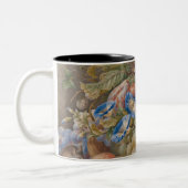 Farbiges Gemüse Zweifarbige Tasse (Links)