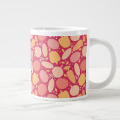 Farbiges Gemüsemuster Jumbo-Tasse (Rechts)