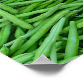 Farbiges Gemüsesammlerposter Poster (Ecke)