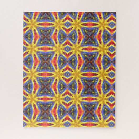 Farbiges geometrisches 520-teiliges Puzzle (Vertikal)