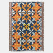 Farbiges geometrisches abstraktes Design Decke (Vorderseite Vertikal)