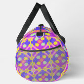 Farbiges geometrisches abstraktes Design Duffle Bag (Rechts)