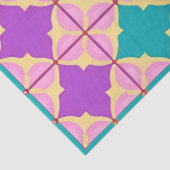 Farbiges geometrisches abstraktes Design Seidenpapier (Detail)