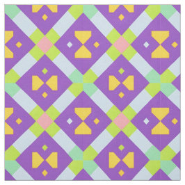 Farbiges geometrisches abstraktes Design Stoff