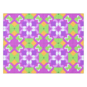 Farbiges geometrisches abstraktes Design Tischdecke (Vorderseite (Horizontal))