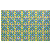 Farbiges geometrisches Abstraktes Muster Stoff (Fat Quarter (45,7 x 55,9 cm))