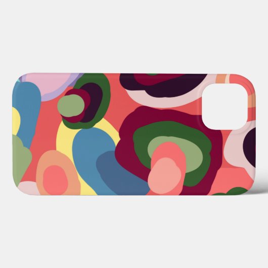 Farbiges geometrisches Design Case-Mate iPhone Hülle (Rückseite (Horizontal))