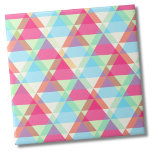 Farbiges geometrisches Dreieck-Muster Fliese<br><div class="desc">Moderne, zeitgenössische Keramik mit geometrischen Mustern. Dieser lebendige Druck eignet sich perfekt für den täglichen Gebrauch, um Farben hinzuzufügen, oder wenn Sie etwas Anderes suchen. Sie können das Aussehen komplett ändern, indem Sie die Hintergrundfarbe ändern! Pfeile oder Dreiecke sind in Rosa-Grün-Gelb- und Orangetönen gehalten. Ob Sie gewollt haben, diese Kachel...</div>