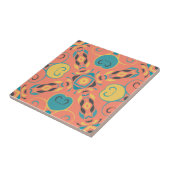 Farbiges geometrisches, kaleidoskopisches Abstrakt Fliese (Seite)