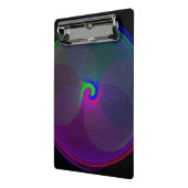 Farbiges geometrisches Mini-Clipboard mit verschmo Mini Klemmbrett (Gewinkelt2)