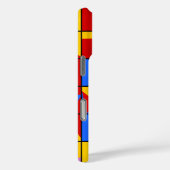 Farbiges geometrisches Muster Case-Mate iPhone Hülle (Rückseite / Rechts)