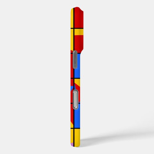 Farbiges geometrisches Muster Case-Mate iPhone Hülle (Rückseite / Rechts)