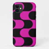 Farbiges geometrisches Muster Case-Mate iPhone Hülle (Rückseite)