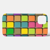 Farbiges geometrisches Muster Case-Mate iPhone Hülle (Rückseite (Horizontal))