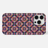 Farbiges geometrisches Muster der Aztec iPhone Hülle (Rückseite (Horizontal))