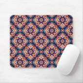 Farbiges geometrisches Muster der Aztec Mousepad (Mit Mouse)