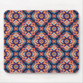 Farbiges geometrisches Muster der Aztec Mousepad (Vorne)