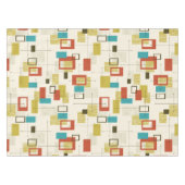 Farbiges geometrisches Muster der Moderne Mitte de Tischdecke (Vorderseite (Horizontal))