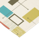 Farbiges geometrisches Muster der Moderne Mitte de Tischdecke (Schrägansicht)