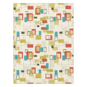 Farbiges geometrisches Muster der Moderne Mitte de Tischdecke (Vorderseite)