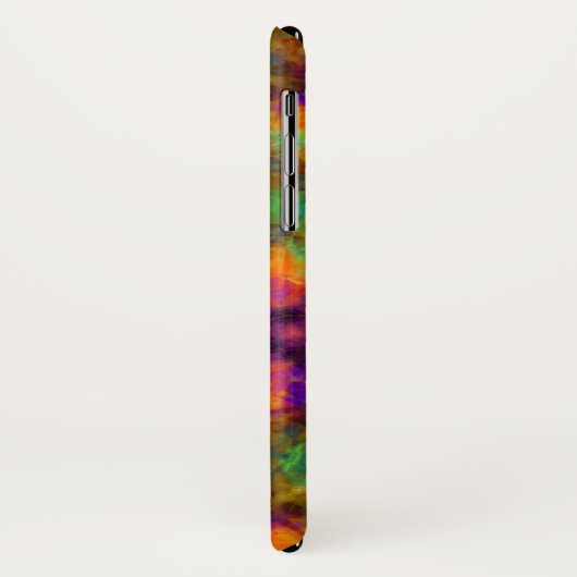 Farbiges geometrisches Muster des Kaleidoskops Case-Mate iPhone Hülle (Hinten/Links)