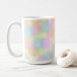 Farbiges geometrisches Muster des Regenbogens Kaffeetasse