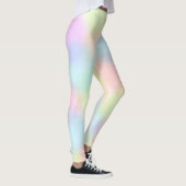Farbiges geometrisches Muster des Regenbogens Leggings (Rechts)