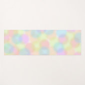 Farbiges geometrisches Muster des Regenbogens Yogamatte (Vorderseite (Horizontal))