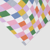 Farbiges geometrisches Muster des Retro Seidenpapier (Ausschnitt)