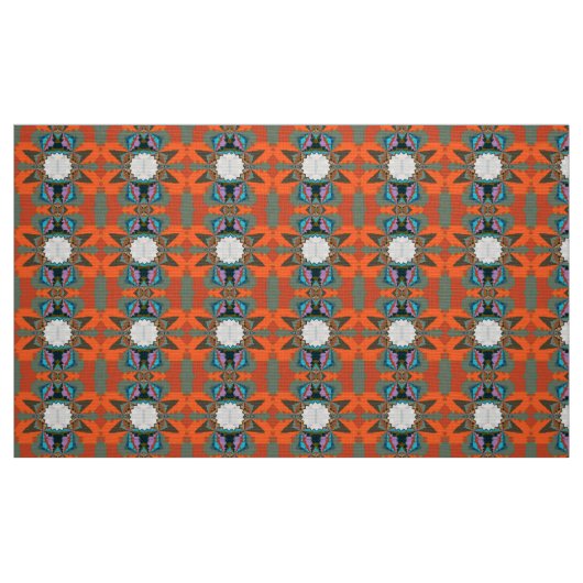 Farbiges geometrisches Muster des südlichen Wester Stoff (Fat Quarter (45,7 x 55,9 cm))