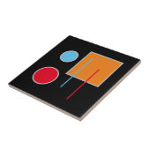 Farbiges geometrisches Muster Fliese (Seite)