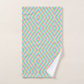 Farbiges geometrisches Muster Handtuch-Set  Badhandtuch Set (Handtuch)