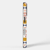 Farbiges geometrisches Muster in Herbstfarben Case-Mate iPhone Hülle (Rückseite / Rechts)