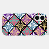 Farbiges geometrisches Muster iPhone / iPad-Hülle Case-Mate iPhone Hülle (Rückseite (Horizontal))