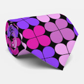 Farbiges geometrisches Muster Krawatte (Gerollt)