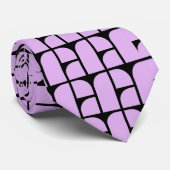 Farbiges geometrisches Muster Krawatte (Gerollt)