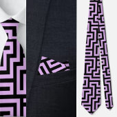 Farbiges geometrisches Muster Krawatte