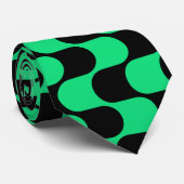 Farbiges geometrisches Muster Krawatte (Gerollt)