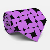 Farbiges geometrisches Muster Krawatte (Gerollt)